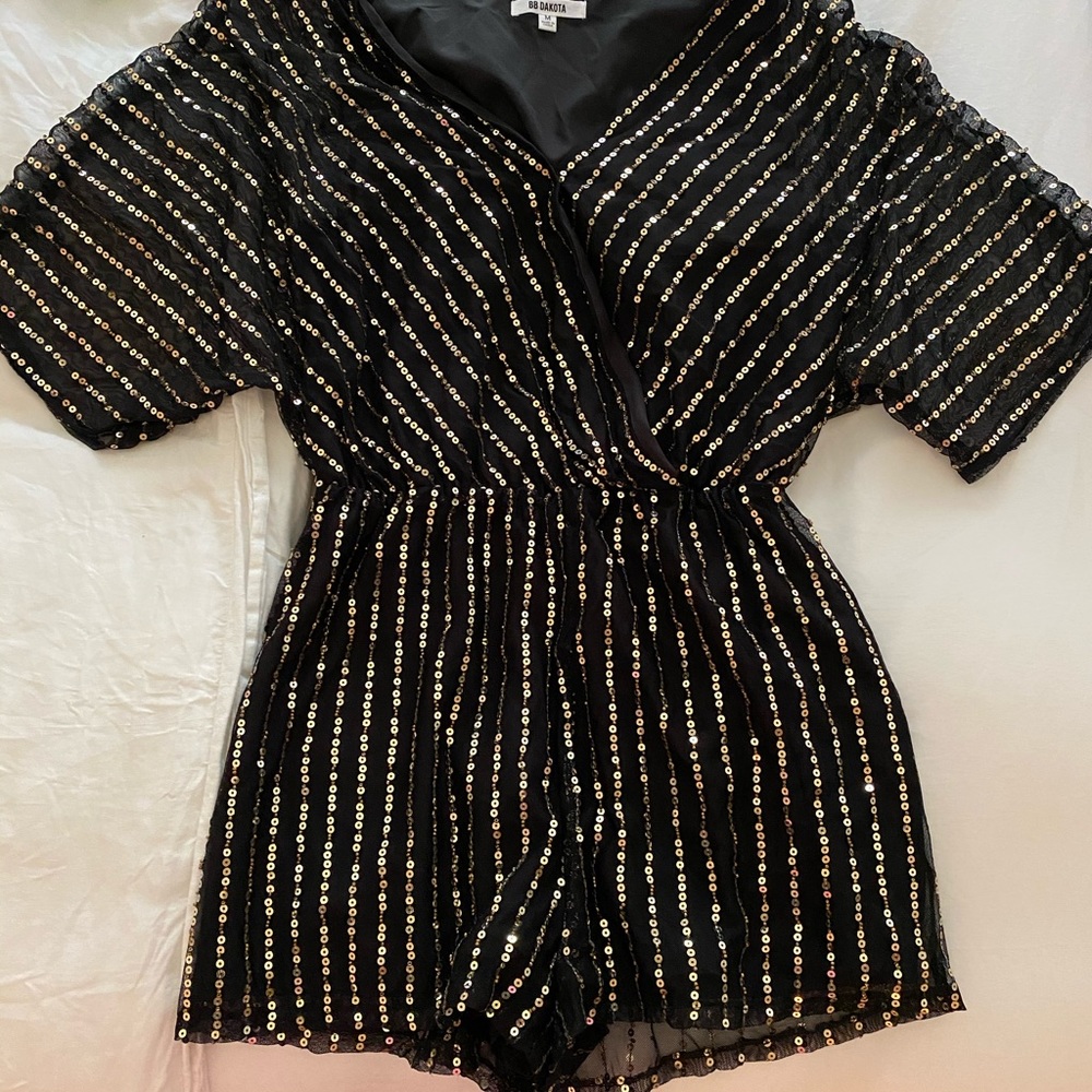 BB DAKOTA sequin romper